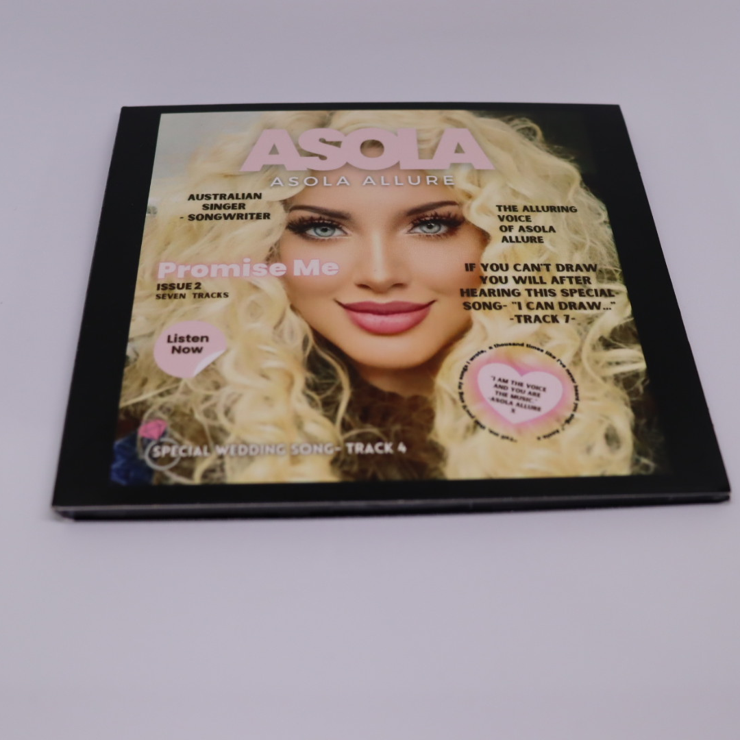7-Track CD Album by Asola Allure (Promise Me Album)