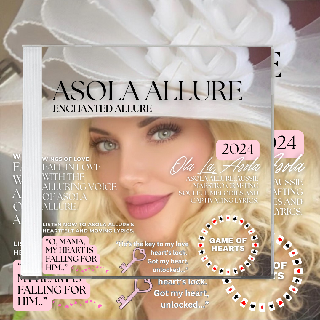 10-Track CD Album by Asola Allure (Enchanted Allure)